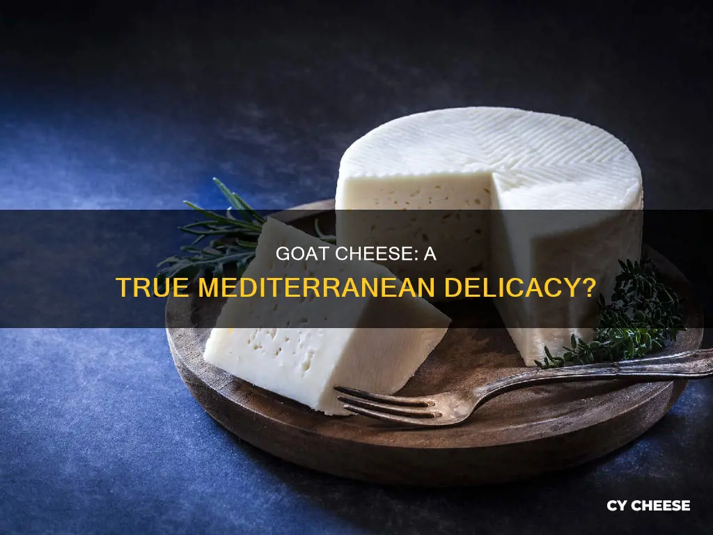 is goat cheese mediterranean