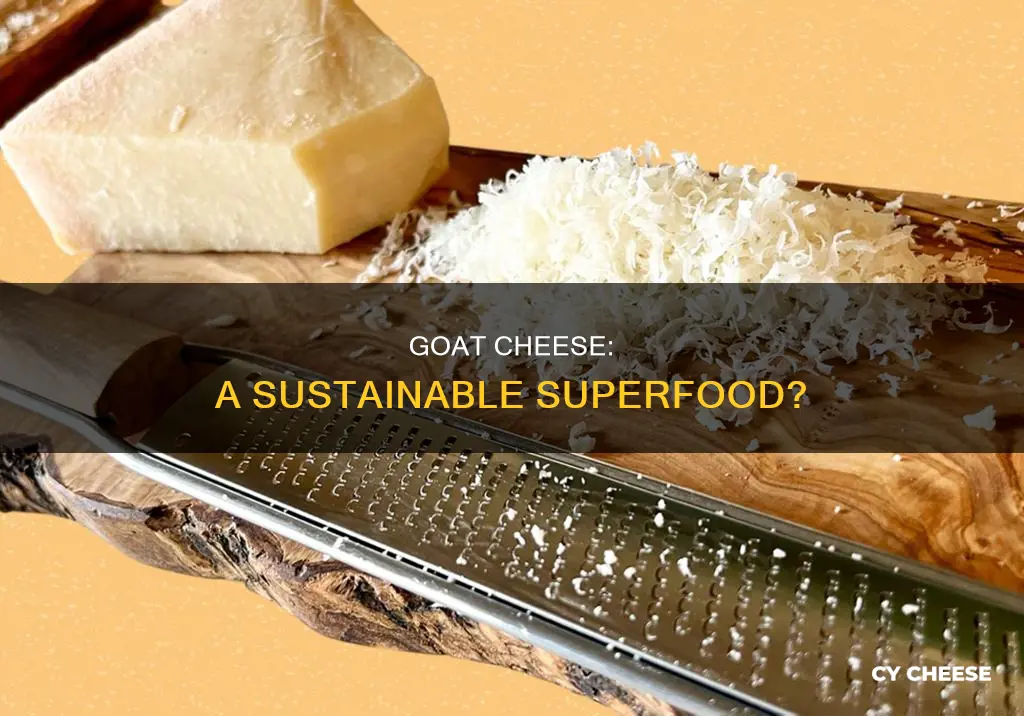 is goat cheese more sustainable