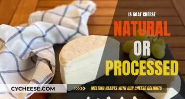 Goat Cheese: Natural or Processed?