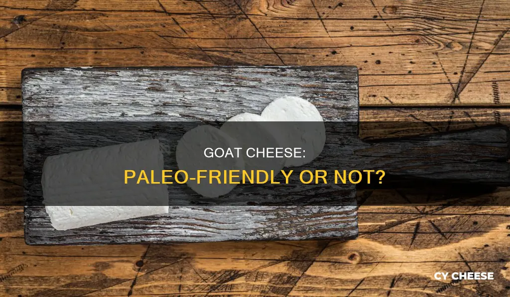 is goat cheese paleo approved