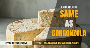 Goat's Milk vs. Cow's Milk: Unraveling the Difference Between Goat Cheese and Gorgonzola