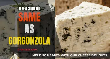 Goat Cheese and Gorgonzola: What's the Difference?