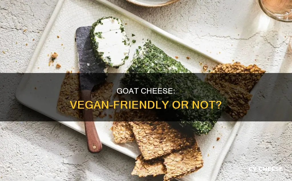is goat cheese vegan
