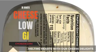 Goat Cheese: A Healthy, Low-GI Delicacy