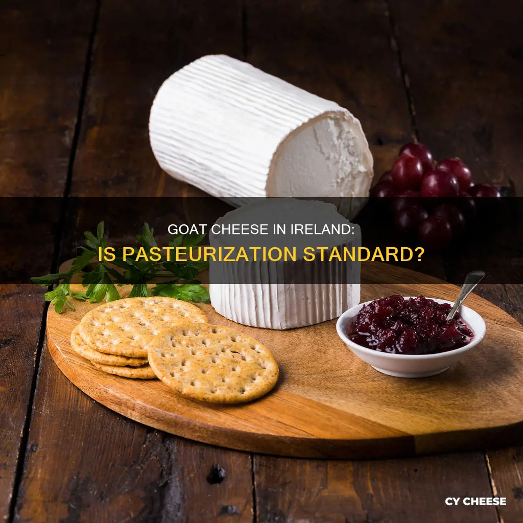 is goats cheese pasteurised ireland