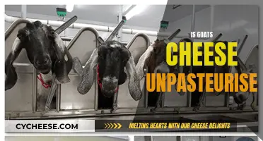 Goat Cheese: Unpasteurized or Not?