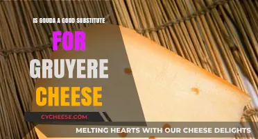 Gouda vs. Gruyere: A Tasty Cheese Substitute Comparison