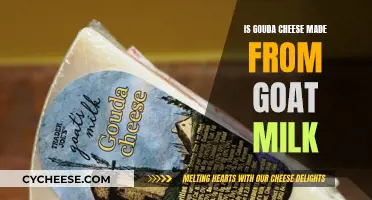 Gouda Cheese: Is Goat Milk the Secret Ingredient?