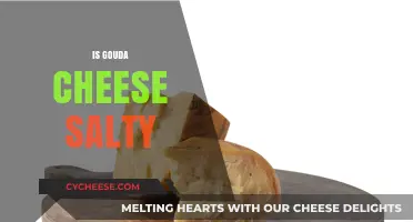 Is Gouda Cheese Salty? Exploring Its Flavor Profile and Salt Content