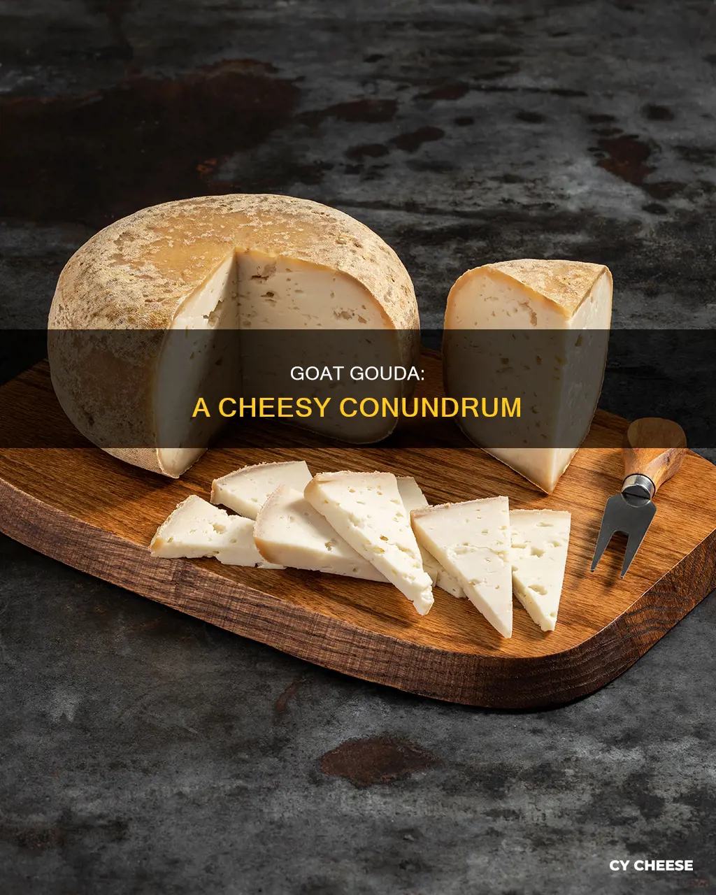 is gouda ever made with goat cheese