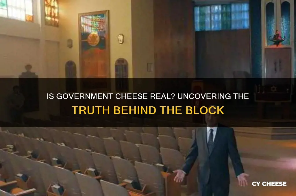 is government cheese real cheese