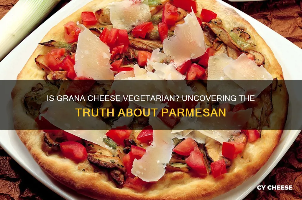 is grana cheese vegetarian