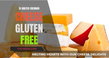 Cheddar Cheese: Grated and Gluten-Free?