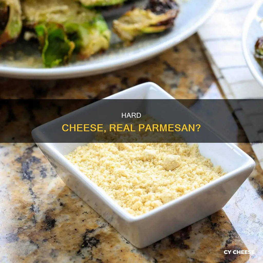 is grated hard cheese parmesan