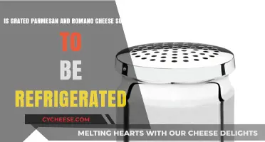 Refrigerating Grated Parmesan and Romano Cheese: Necessary?