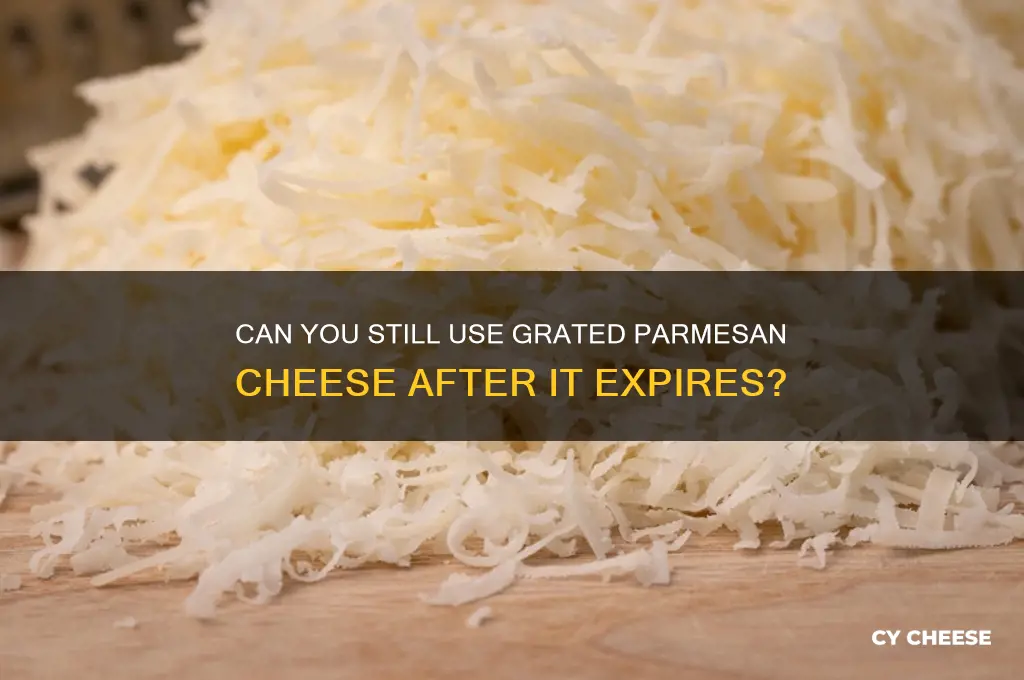 is grated parmesan cheese good past the expiration date
