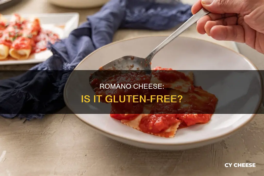 is grated romano cheese gluten free
