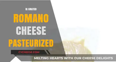 Is Grated Romano Cheese Pasteurized? A Comprehensive Guide