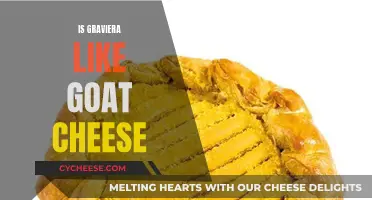 Goat Cheese and Graviera: What's the Difference?