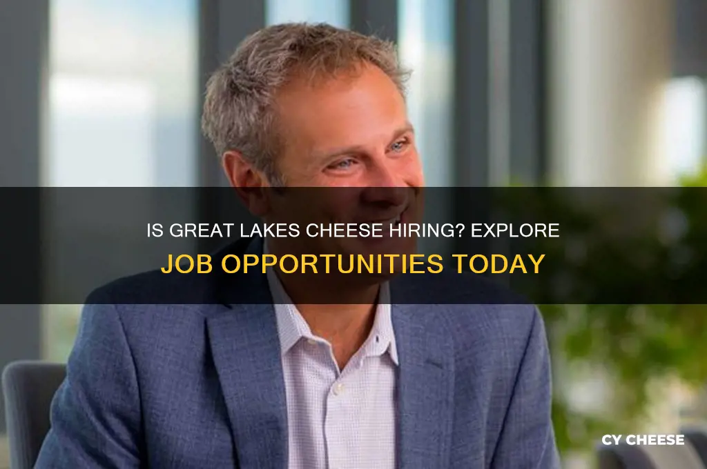 is great lakes cheese hiring