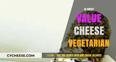 Is Great Value Cheese Vegetarian? A Comprehensive Guide for Vegans