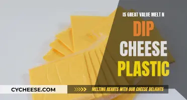 Is Great Value Melt N Dip Cheese Plastic?