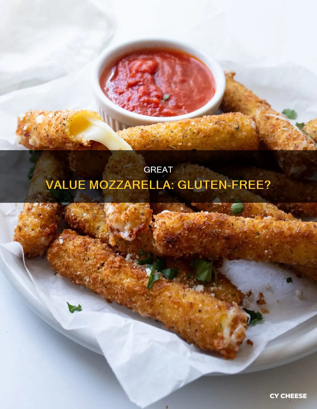 is great value mozzarella cheese gluten free
