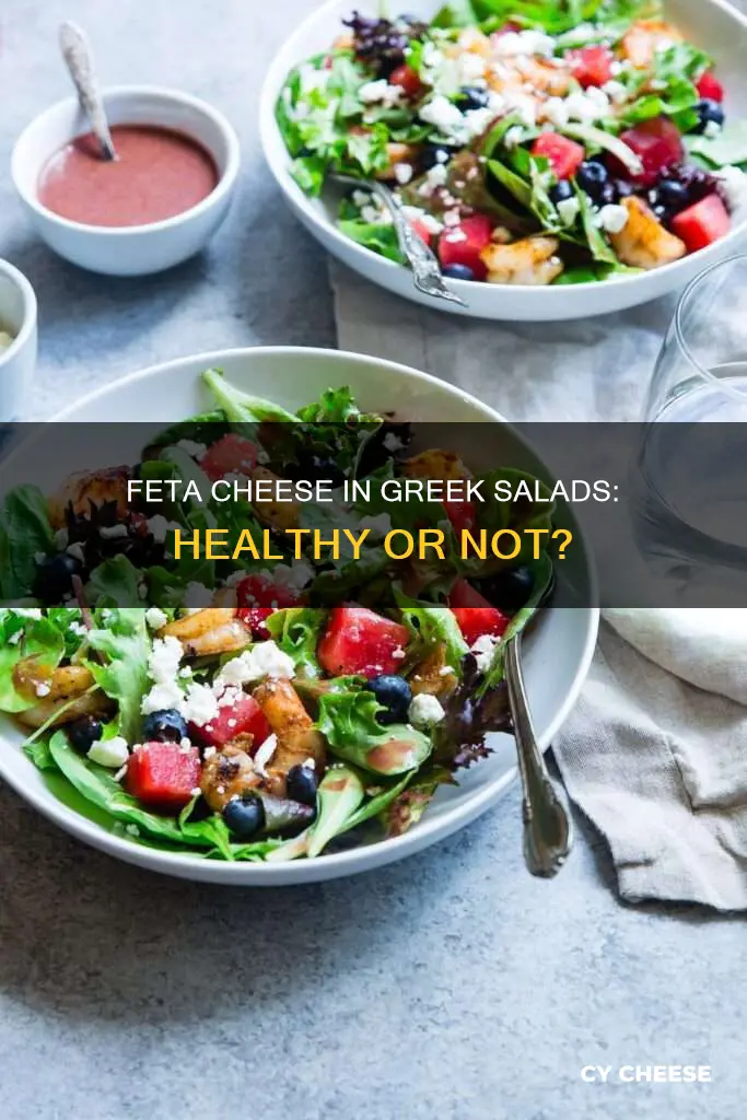 is greek salad with feta cheese healthy