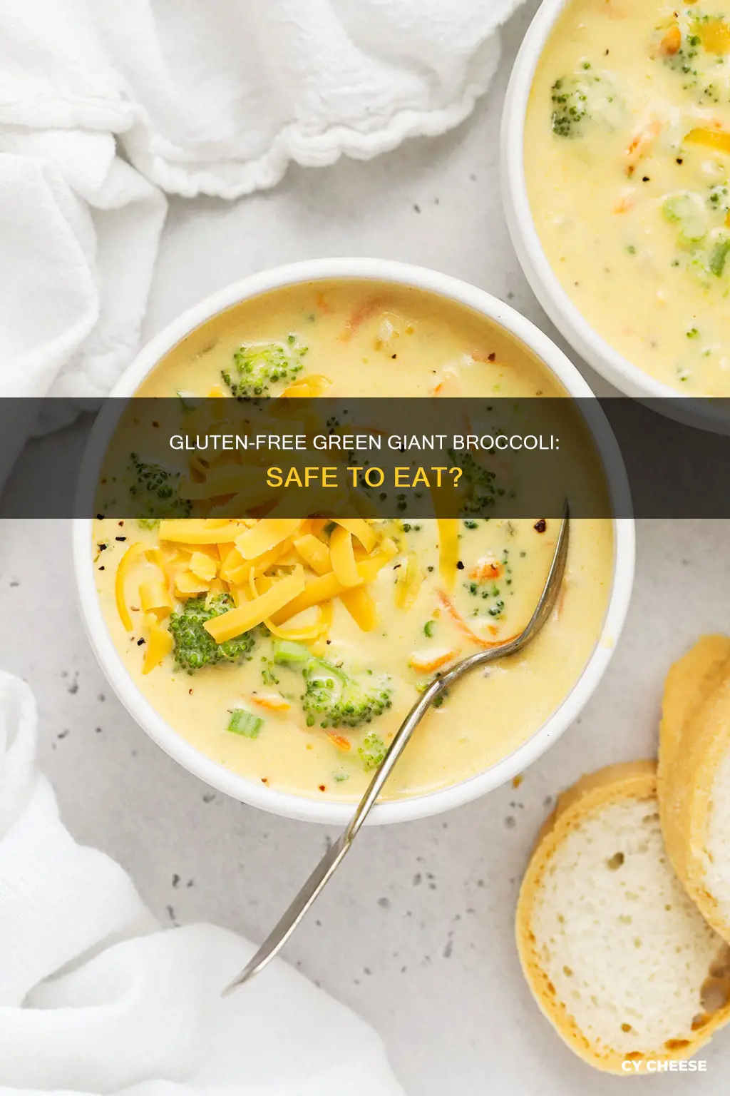 is green giant broccoli and cheese sauce gluten free