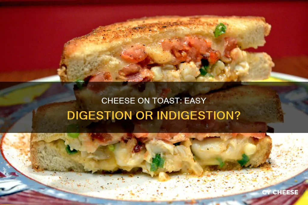 is grilled cheese easy to digest
