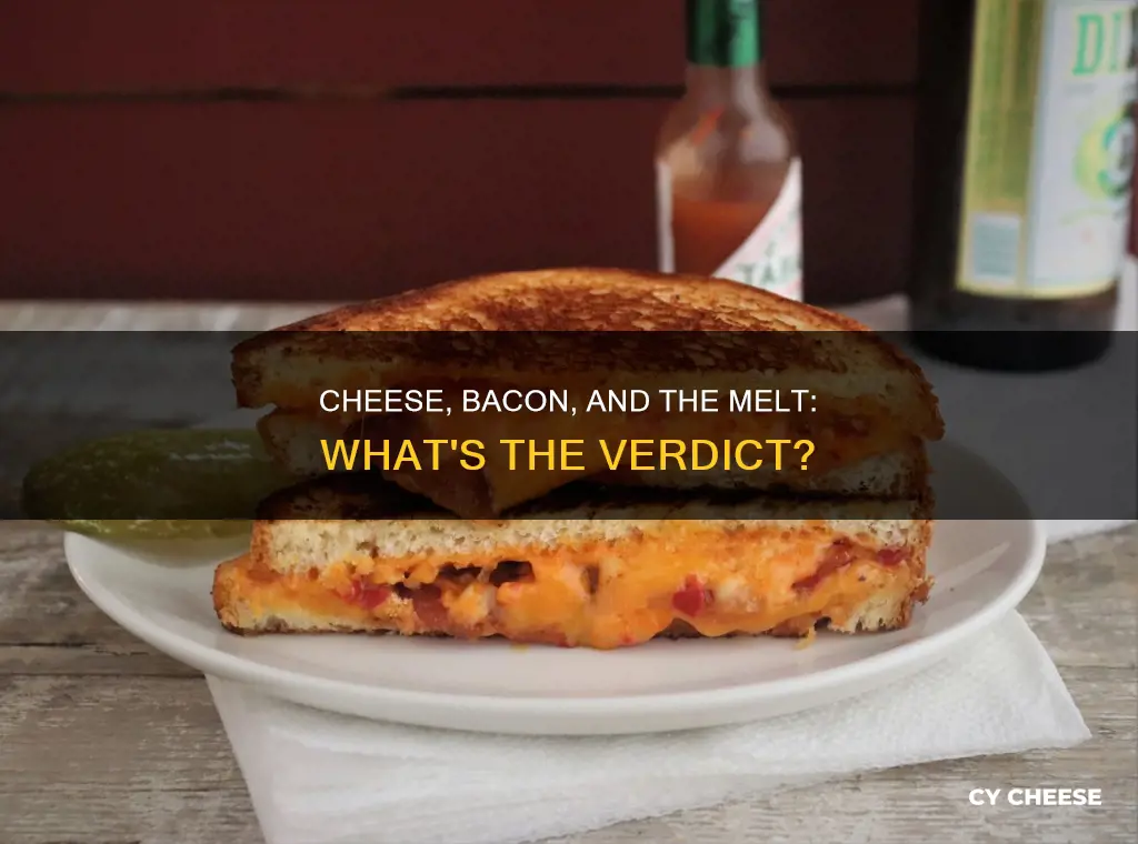 is grilled cheese witg bacon a melt