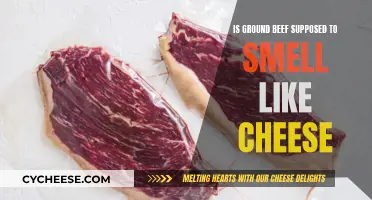 Ground Beef's Cheesy Smell: Safe or Spoiled?