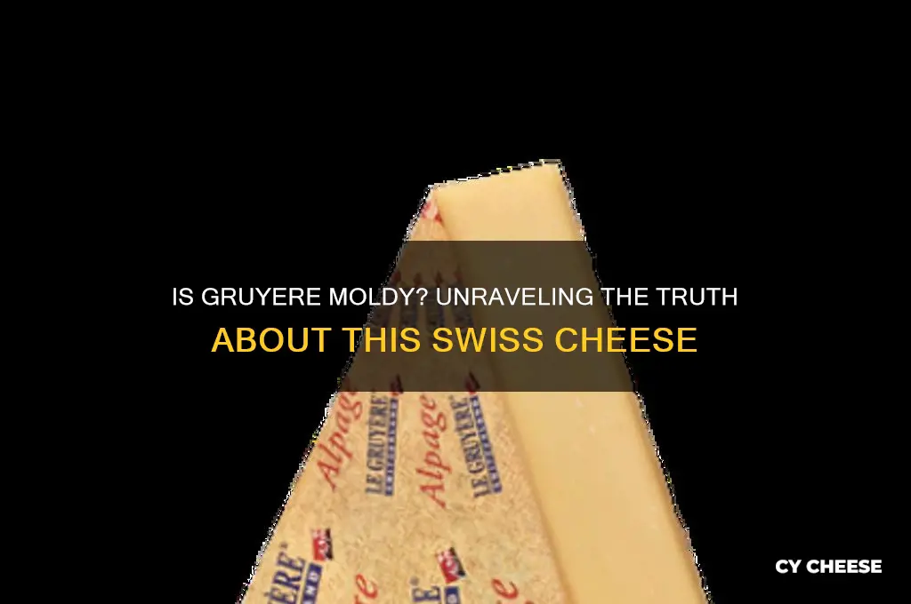 is gruyere a moldy cheese