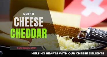 Gruyere Cheese and Cheddar: What Sets Them Apart?