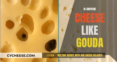 A Taste Comparison: Gruyere and Gouda Cheeses
