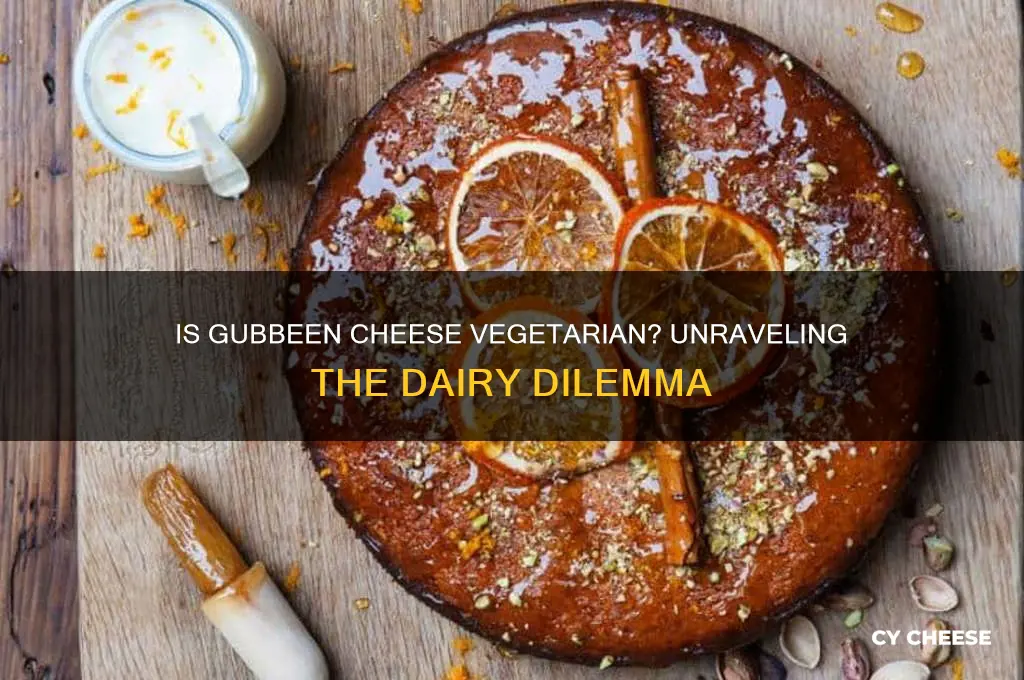 is gubbeen cheese vegetarian