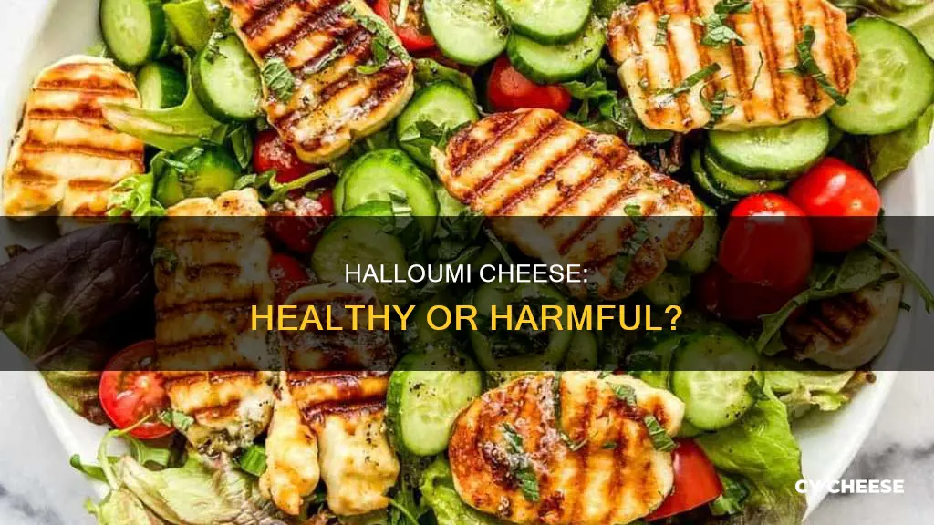 is halloumi cheese bad for you