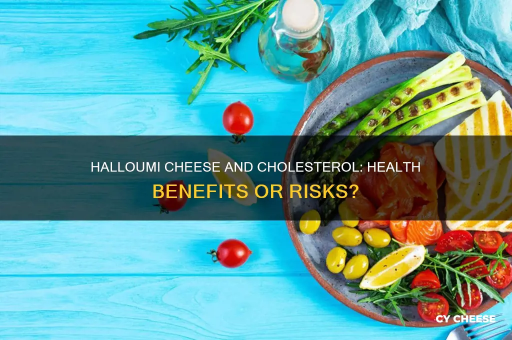 is halloumi cheese good for cholesterol