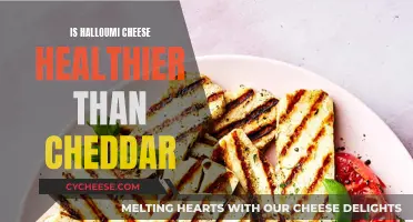 Halloumi vs. Cheddar: Unveiling the Healthier Cheese Choice