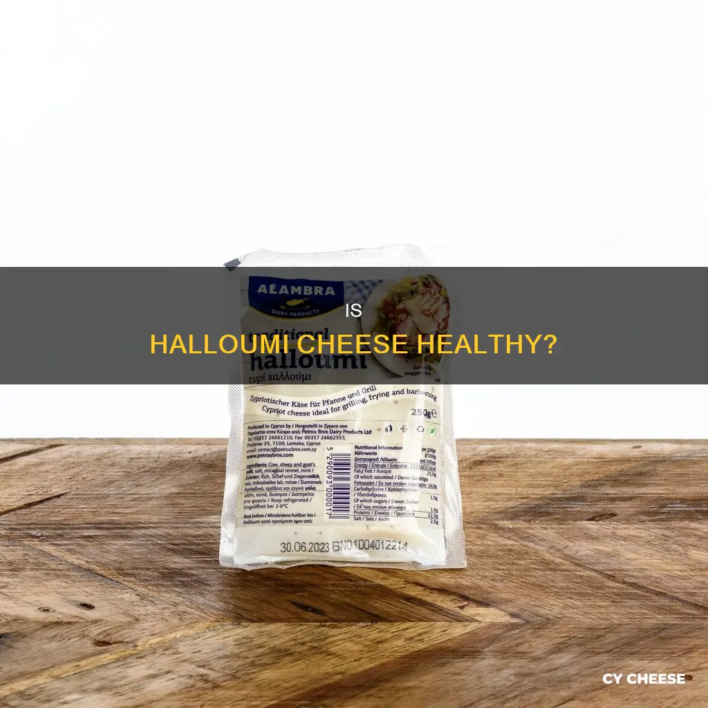 is halloumi cheese healthy