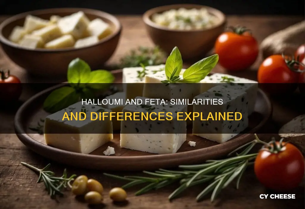 is halloumi cheese like feta