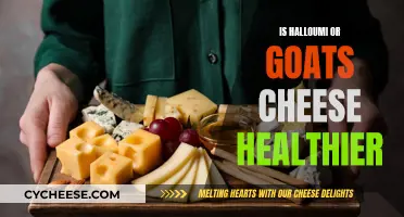 Halloumi vs. Goat's Cheese: Unveiling the Healthier Choice