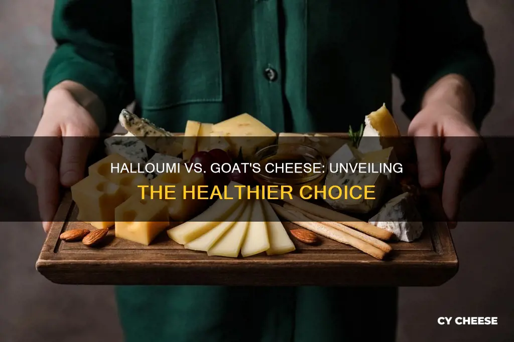 is halloumi or goats cheese healthier