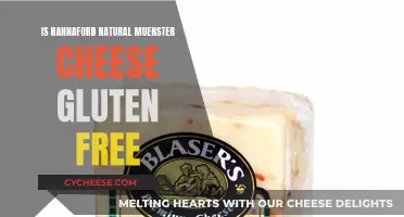 Gluten-Free? Enjoy Hannaford's Natural Muenster Cheese
