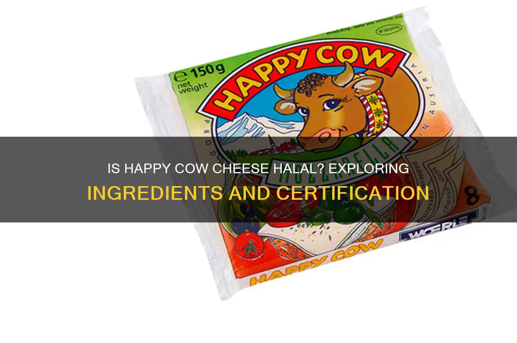 is happy cow cheese halal