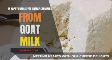 Happy Farms Feta: Crumble-worthy Goat's Milk Delight