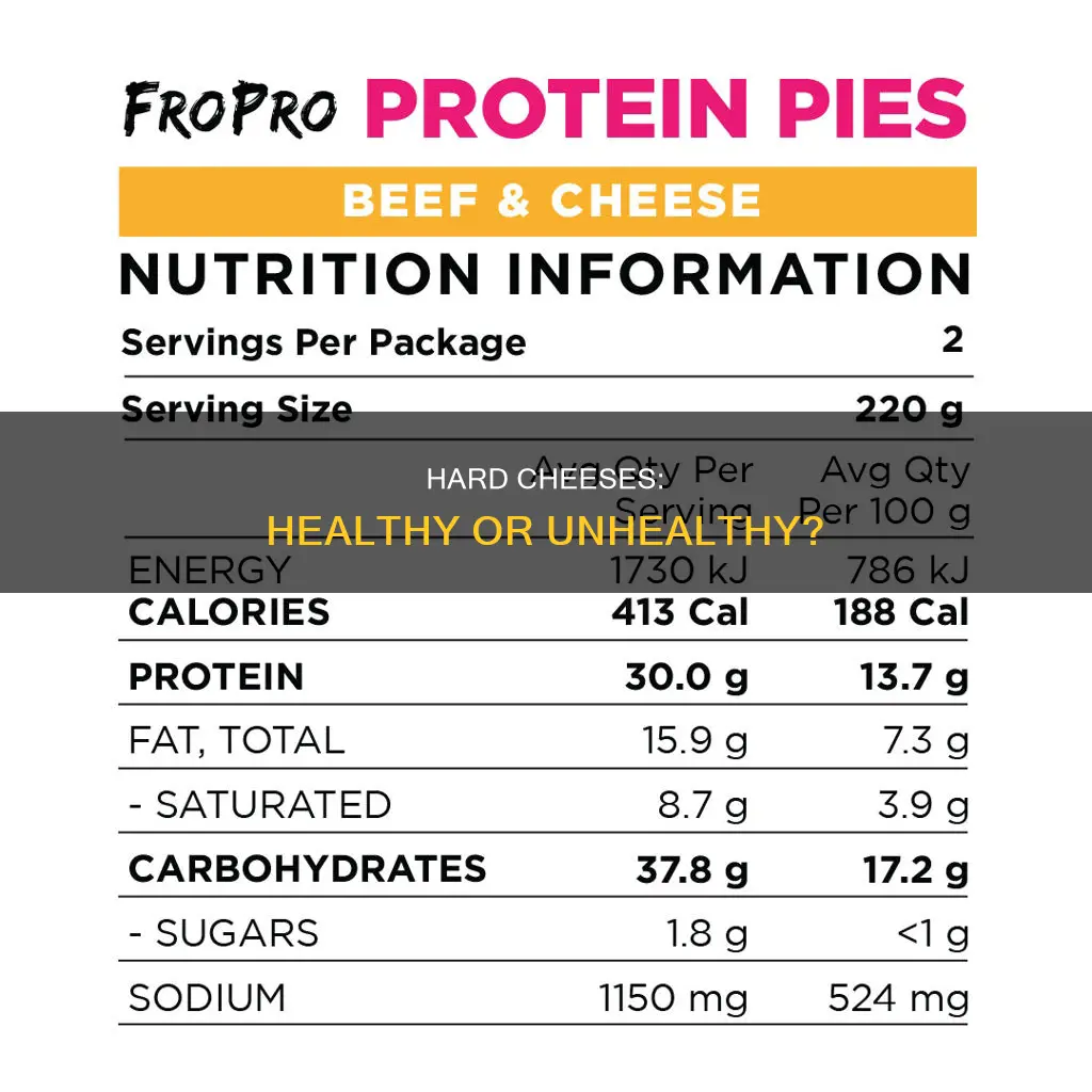 is hard cheese healthy