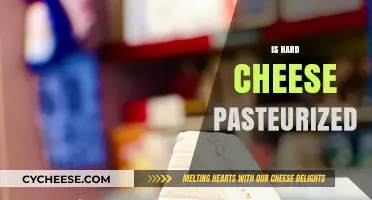 Is Hard Cheese Pasteurized? Understanding Cheese Safety and Production