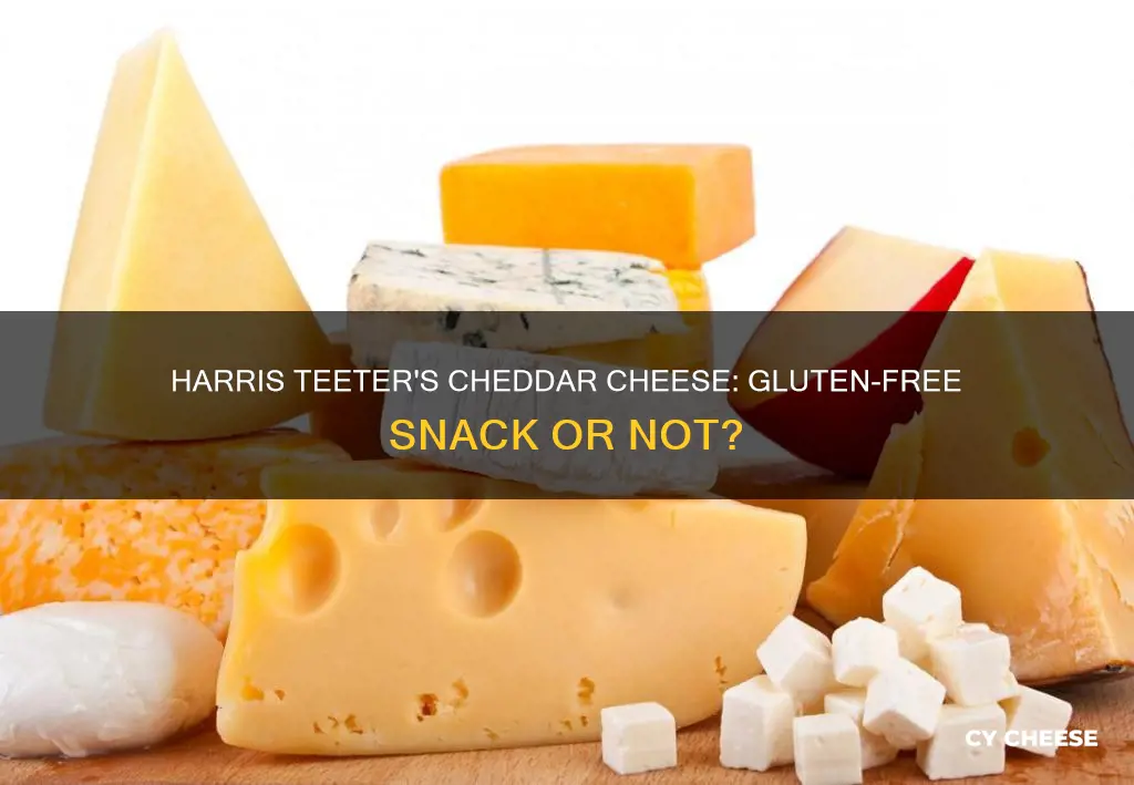 is harris teeter fancy shredded mild cheddar cheese gluten free