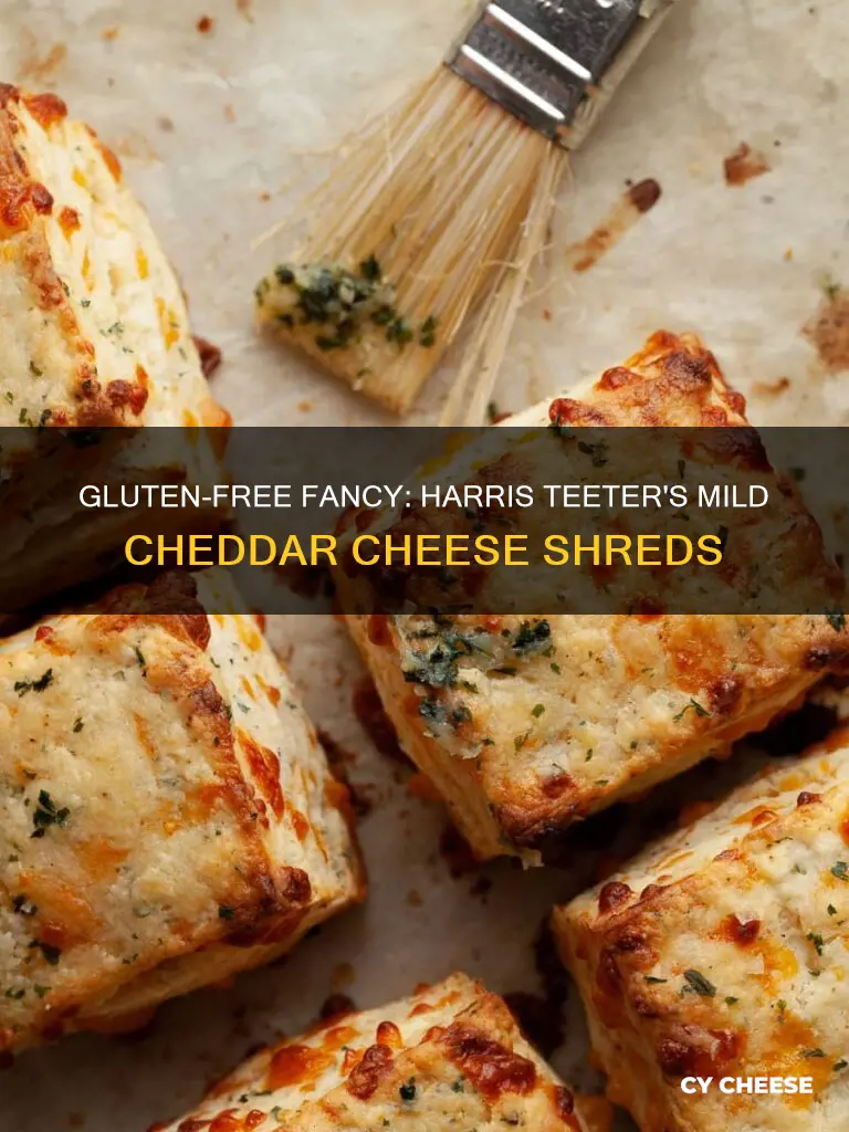 is harris teeter fancy shredded mild cheddar cheese gluten free